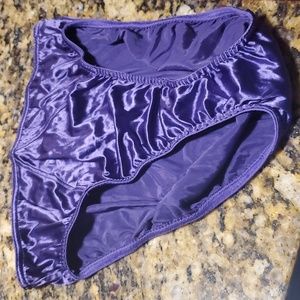 Victoria's Secret Second Skin Satin Bikini Panty XL